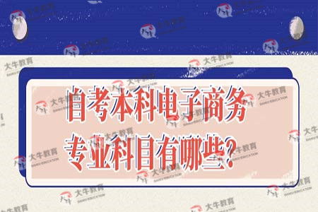 电子商务专业的课程多吗
